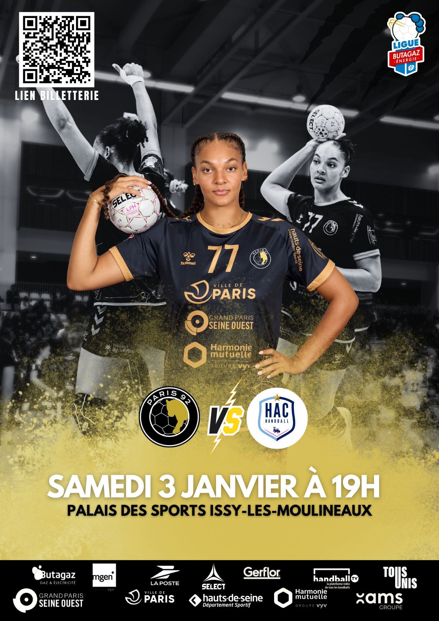 Paris 92 vs Le Havre – D1 Féminine
